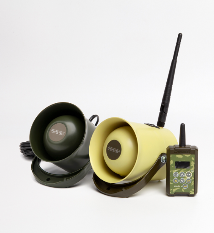 Элект. манок АЛЬФА Wi-Fi с пультом и прил. iOS и And + доп динамик