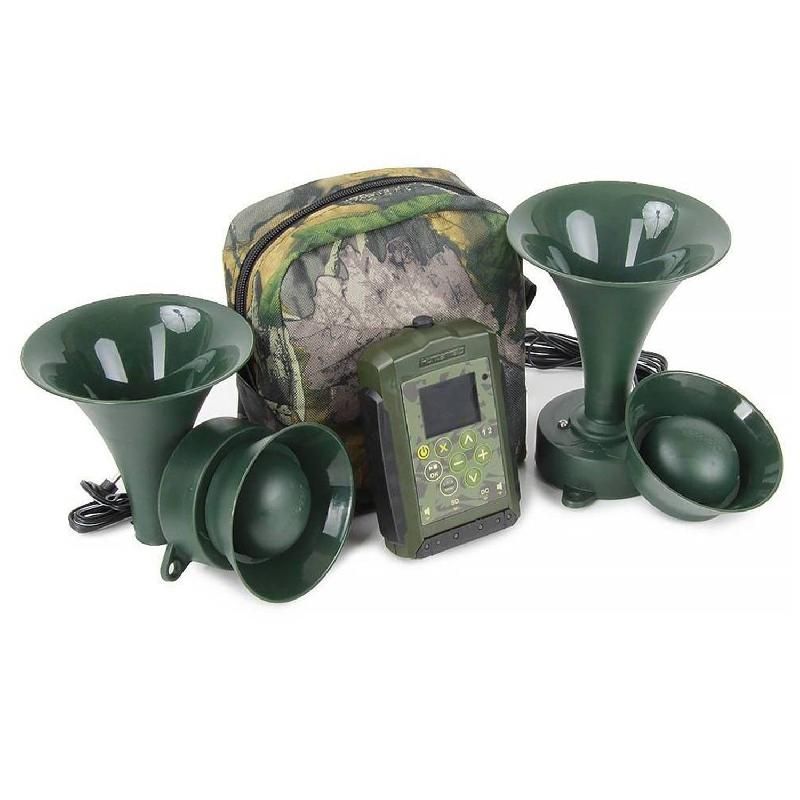 Электроманок Hunterhelp PRO 3M JBD, полная фонотека №7, динамики ТK-9RU (2 шт) (4 рупора)